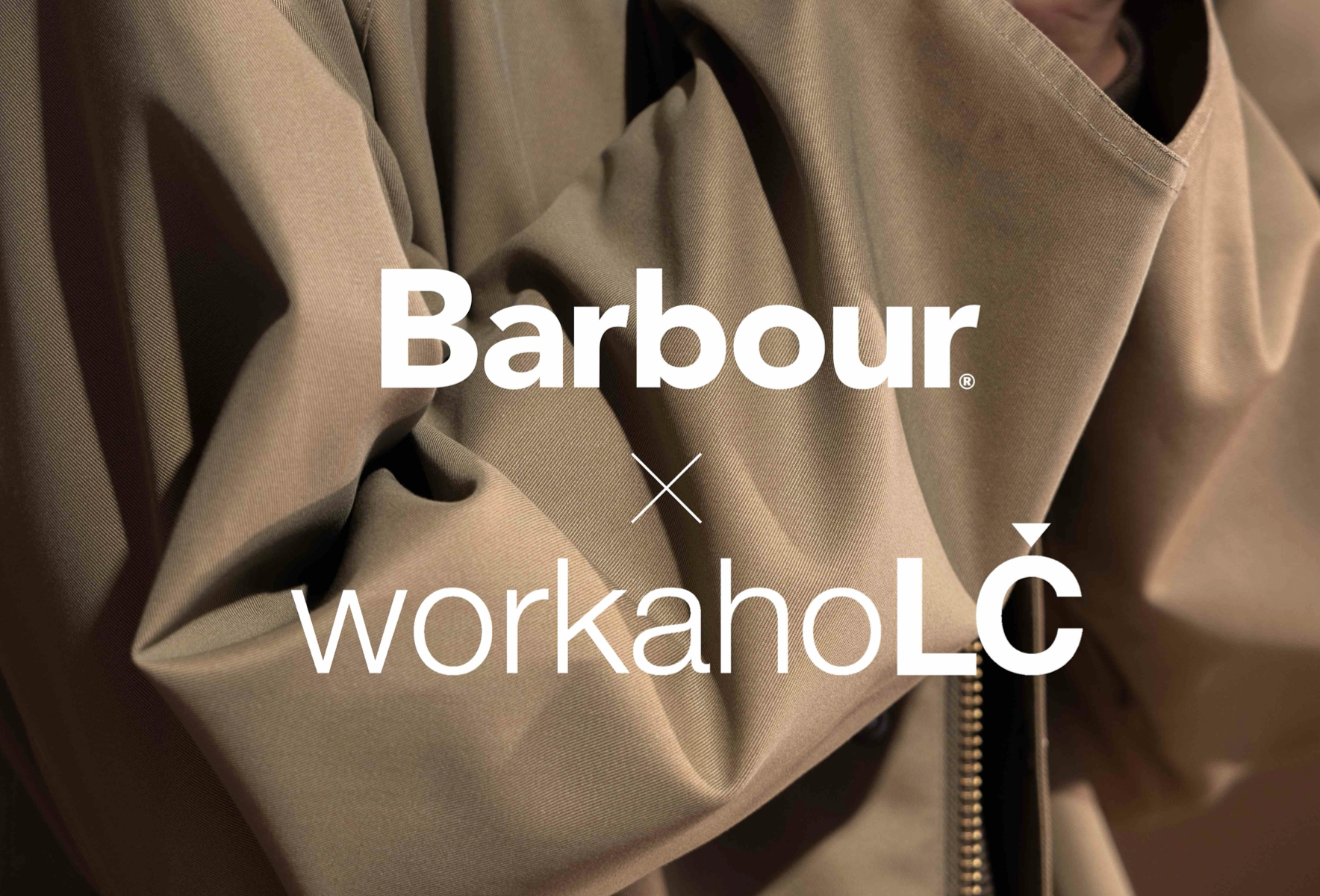 Barbour × workahoLC」通年でビジネスシーンでも活躍するコートが発売