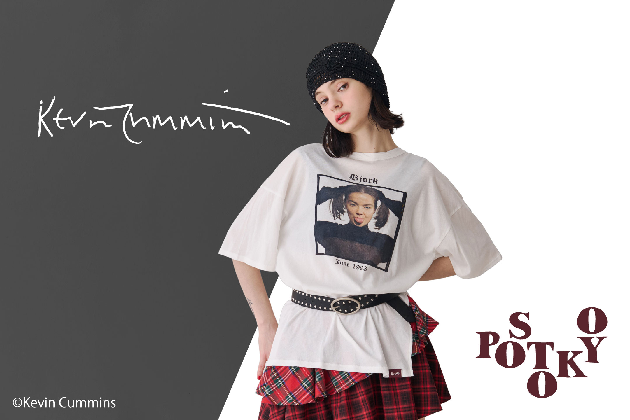 PosTokyo × Kevin Cummins」コラボアイテムが2月26日より予約販売を開始